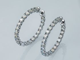 Серьги из белого золота э4712сг03210906_white