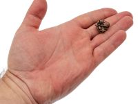 Бусина Ramen, бронза/мельхиор/латунь