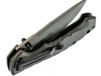 Складной полуавтоматический нож DA78, сталь 65Х13, рукоять сталь