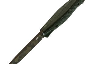 Охотничий нож Hot Knife Hoot, сталь D2 cerakote camo, рукоять зелёная микарта
