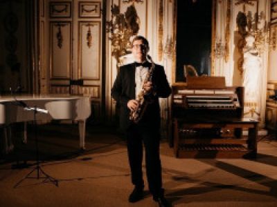 Романтический вечер с арфой и саксофоном