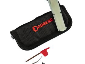 Автоматический нож Daggerr Кощей Kwaiken, сталь D2, рукоять алюминий/G10