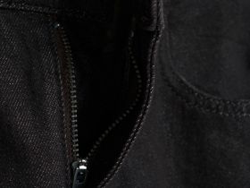 Прямые джинсы с высокой посадкой, Коричневый