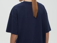 Оверсайз футболка с принтом