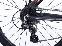 Горный велосипед Wind K2 27.5, год 2025, цвет Черный-Красный, ростовка 17