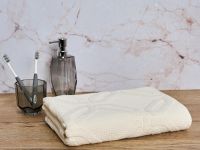 Полотенце махровое Daniela, молочное