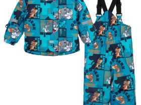 Комплект текстильный с полиуретановым покрытием для мальчиков: куртка, полукомбинезон