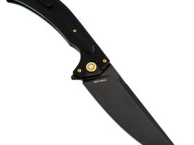 Складной нож Нукер Black, сталь AUS8, рукоять G10