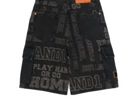 Шорты текстильные джинсовые для мальчиков