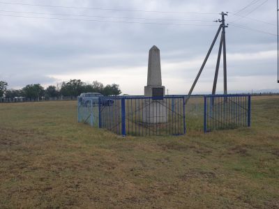 Обелиск на Астемировских высотах в честь воинов, павших в годы Великой Отечественной войны