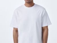 Базовая футболка из хлопка, Белый