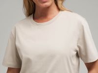 Удлиненная футболка прямого кроя