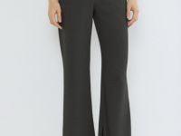 Расклёшенные брюки, Серый