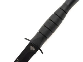 Нож армейский Адмирал-2, темный клинок