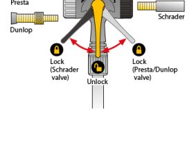 Насос напольный Topeak JoeBlow Sprint (черный / серебристый)