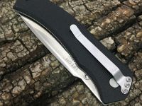 Полуавтоматический нож CRKT Lift Off 6830, сталь AUS-8, тактический фолдер, рукоять Zytel®/сталь