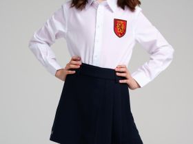 Сорочка текстильная для мальчиков (regular fit)