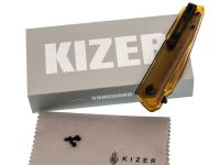 Складной нож Kizer Skinner, сталь Nitro-V, рукоять PEI