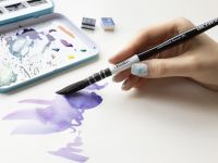 Кисть имитация белки №8 круглая Малевичъ "Blanka"