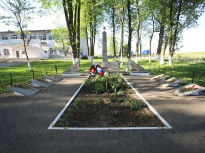 Братская могила советских воинов, погибших в январе 1945 года