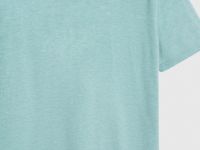 Вязаная футболка из пряжи с вискозой, Зеленый