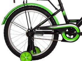 Детский велосипед Novatrack YT Forest 20, год 2025, цвет Белый-Зеленый