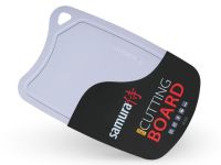 Доска Samura термопластиковая, 380х250х2 мм, серая