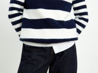 Джемпер прямого силуэта с шерстью