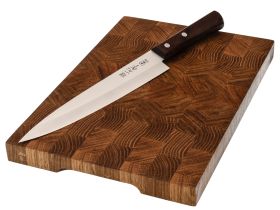 Доска разделочная торцевая, дуб, 20х30х2.5 см