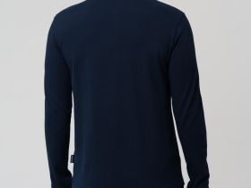 Джемпер трикотажный с воротником поло для мужчин