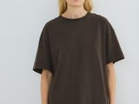 Футболка оверсайз, Коричневый