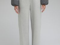 Трикотажные брюки свободного силуэта