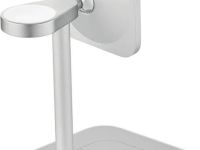 Беспроводное зарядное устройство uBear Evoke 3в1 Qi2, 25Вт серебро