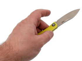 Складной нож Sanrenmu 7315-GP, сталь 12С27, рукоять G10, зелёный