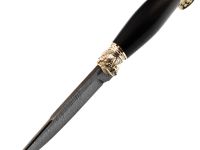 Нож Зенит, сталь дамаск, рукоять граб