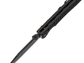 Складной нож Daggerr Pike All Black DL, сталь 8Cr14MoV, рукоять термопластик FRN, черный