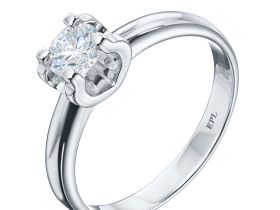 Кольцо из белого золота э0912кц06200855