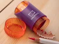 Точилка Малевичъ с контейнером, фиолетовая, 2 шт