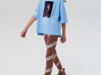 Фуфайка трикотажная для девочек (футболка)