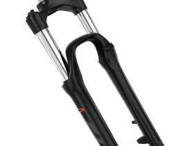 Амортизационная вилка RST Gila ML 26" (белый 100 мм эксцентрик 9 мм шток 1 1/8" (28.6 мм), сталь для ободных и дисковых тормозов)