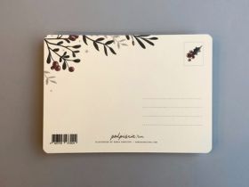 Открытка "Кролики и елка"