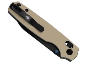 Складной нож Kizer Pokiman CS, сталь AEB-L, рукоять алюминий, песочный/черный