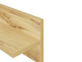 Полка Оберг 40x16 Дуб Золотистый