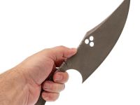 Нож Barmaley Knives Баньши XL, сталь AUS-10Co, Stonewash