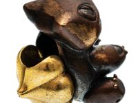 Бусина Бульбазавр, бронза/латунь