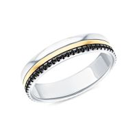 Серебряное кольцо с фианитами