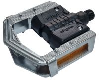 Складные педали Wellgo F278DU (серебристый / черный)
