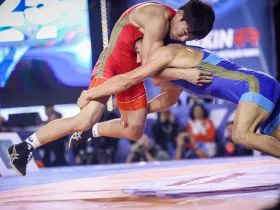 Айсен Николаев посетил XVI Международный турнир по вольной борьбе памяти Дмитрия Коркина