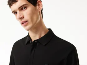 Мужское поло Lacoste с длинными рукавами