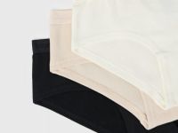 Трусы для девочек, 3 шт., Бежевый